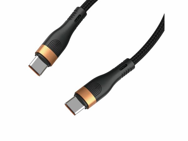 Winner Group 12173, 1,5 m, USB C, 3 x USB C, Musta