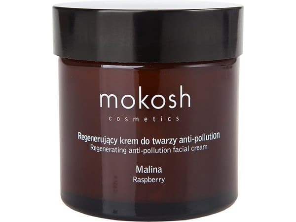 Mokosh regenererende ansiktskrem antipollution bringebær 60 ml