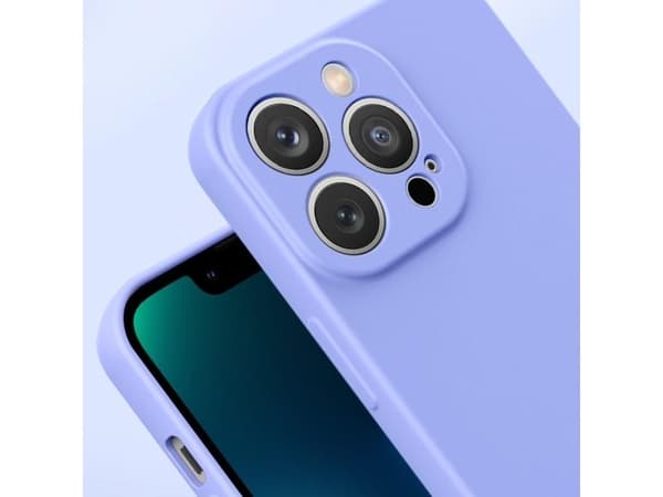 Silikonskal till iPhone 14 Plus - beige