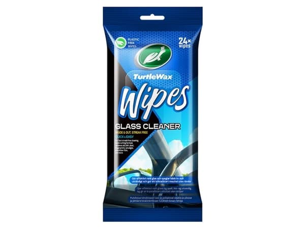 Turtle Wipes Glas Flatpack 24 stk.