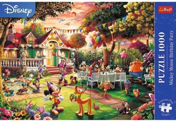 PUZZLE 1000 PremPlus bursdagsfest M.Mickey 10915