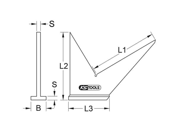 KS Tools 300.0219 geringsvinkel