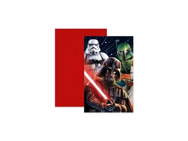 Star wars galaxy invitationer