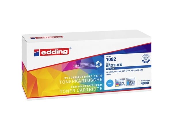Edding EDD-1082, 4000 sider, Cyan, 1 stykker
