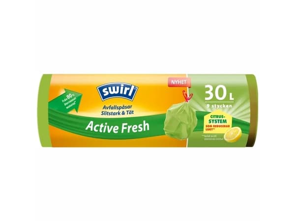 Avfallspåse Active Fresh 30l 9st DFP