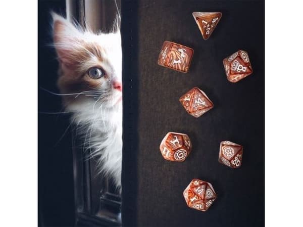 Puslespill Q Workshop Cats Muffin terningsett