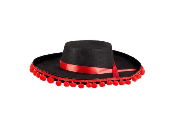 Boland 04263, Hatt til kostyme, Voksen, Hankjønn, Polyester, Sort, Brun, 161 g