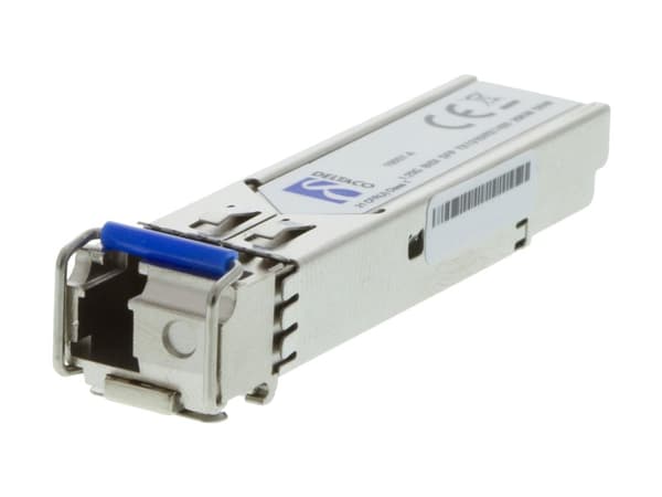 SFP 1000Base-BX-U , 1310TX/1550RX, 20 km
