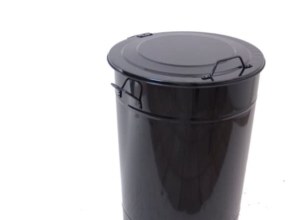 Affaldsbeholder Greger Sort 115L med låg