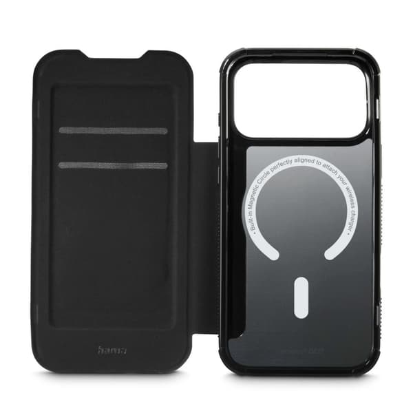 Hama Extreme Protect, Folio, Apple, iPhone 17 / 18 Pro Max, 17,5 cm (6.9"), Svart