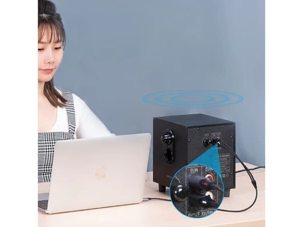 Kabel Audio Vention USB-C na 2RCA meski 2m