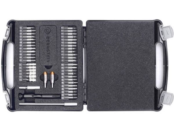 BERNSTEIN Tools for Electronics Bernstein 4-970-B bitssett 47 deler inkl. momentadapter
