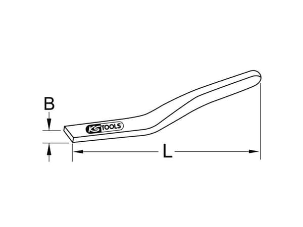 KS Tools 962.0205, 200 mm, 520 g, 1 styck