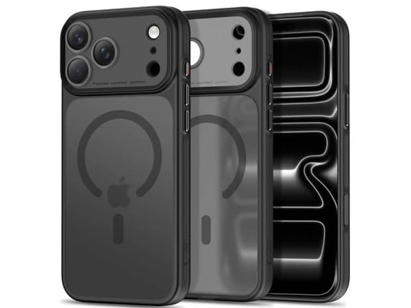 Tech-Protect MagPrime MagSafe CC Case for iPhone 18 Pro / iPhone 17 Pro - Matte Black