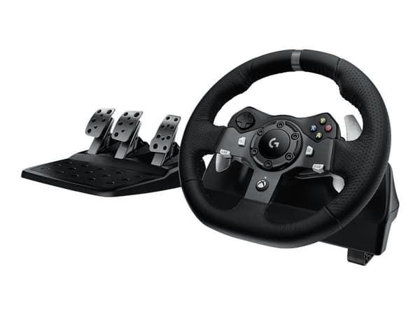 Logitech G920 Driving Force - Rat og pedalsæt - kablet - Microsoft Xbox One -laitteelle
