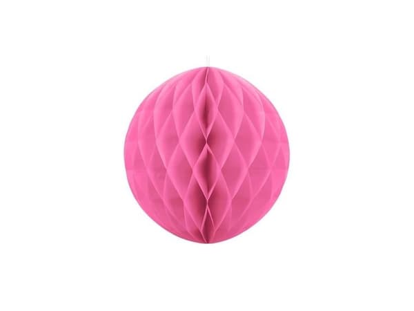 Vaaleanpunainen pehmopaperipallo, 40 cm