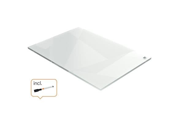 Nobo transparent akryl mini whiteboardtavle A4, Akryl