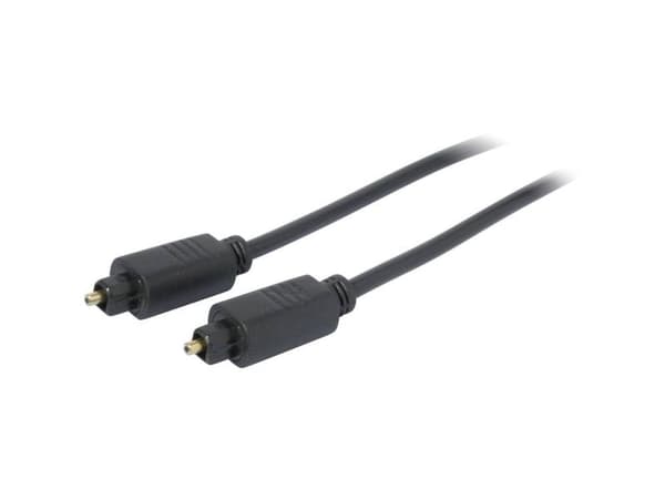 Toslink Digital lyd Tilslutningskabel 30L507 1 m Sort