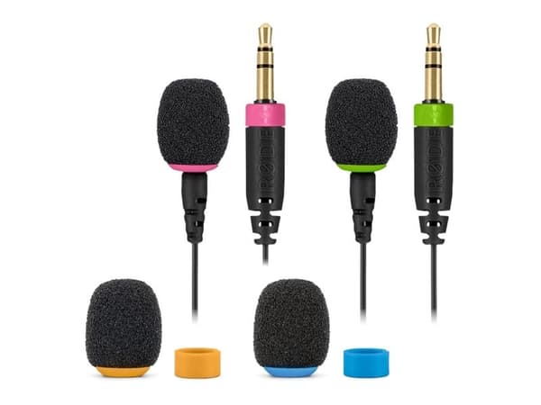 RØDE Colors 2 - trådløs GO:n ja Lavalierin hætterit