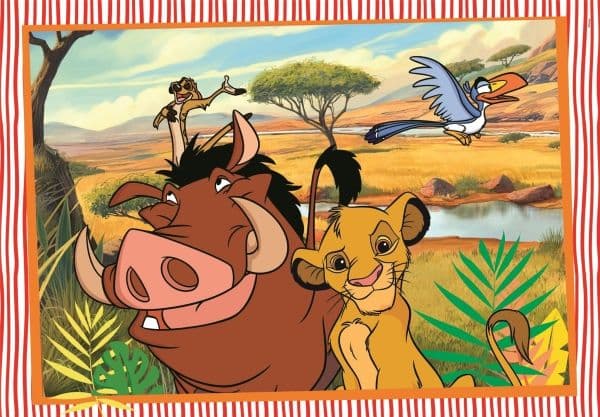 CLE-palapeli 2x20 SuperColour Disney Classics 24837