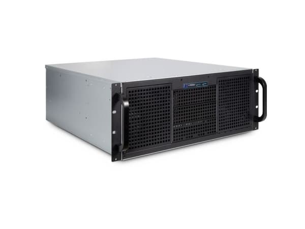 Inter-Tech IPC 4U-40248 - Rackmonterbar - 4U - SSI CEB - ingen strømforsyning (ATX) - USB