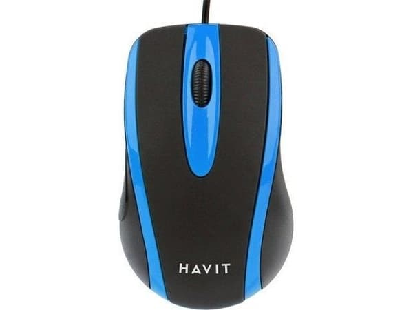 Havit MS753 Universal Mouse (svart/blå)