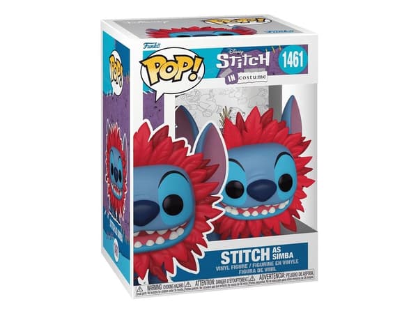 Funko POP Vinyl Stitch Costume Simba