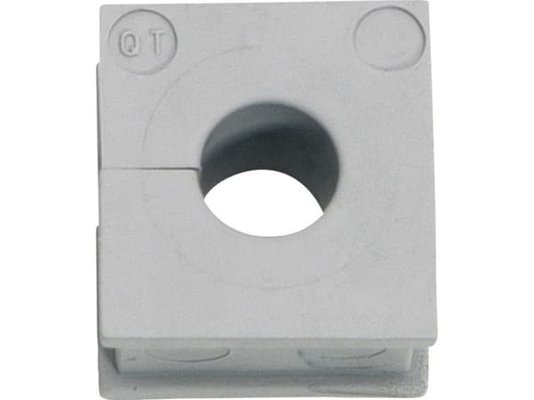 Icotek QT 3 kabelgenomföring klämmdiameter (max.) 4 mm elastomer grå 1 st