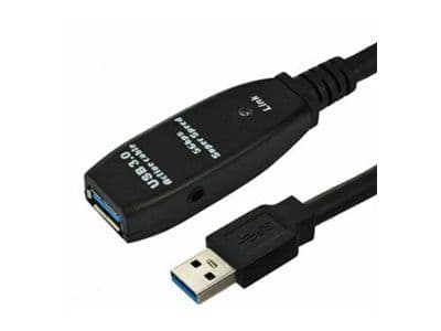 MicroConnect Active - USB-forlengelseskabel - USB-type A (hunn) til USB-type A (hann) - USB 3.0 - 5 m - aktiv