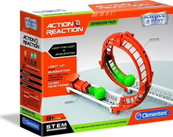 Clementoni Action & Reaction - Loop+ Accelerator Expansion Pack