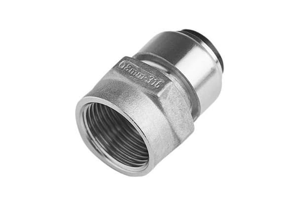 Roth overgang rustfri stål 22 mm x 34" muffe muffa