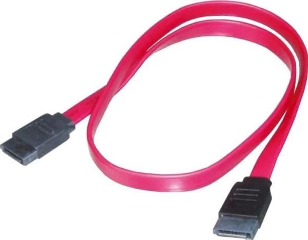 PremiumCord 1.0m datakaapeli SATA 1.5/3.0 GBit/s punainen (kfsa-1-10)