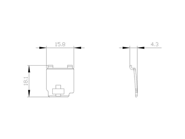 Siemens 3RV1908-0P 3RV19080P 1 stycke
