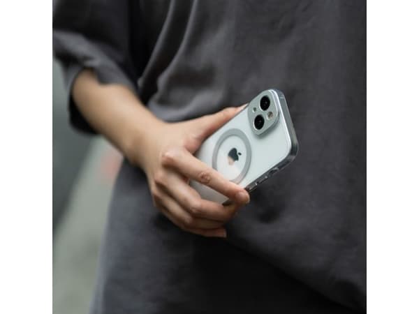 Moshi iGlaze for iPhone 15 Pro Max - Meteorite gray