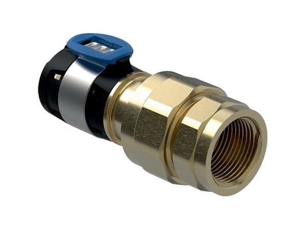 Geberit FlowFit-koppling 25mmx3/4" mf blyfri kiselbrons