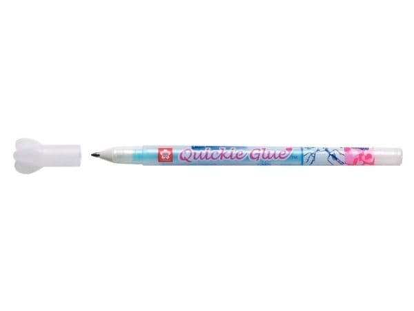 Sakura Quickie Glue, Stiftpenna, Vit, Blå, Polypropylen (PP), Vattenbaserat bläck, Liquid