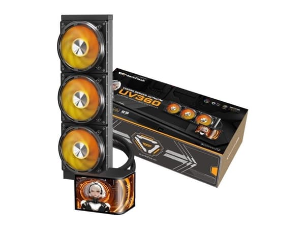 CPU-kylning Darkflash CPU-kylare DarkFlash UV360 (svart)