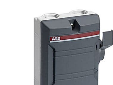 ABB BWS316FTPN, Kabel, 3P, Plast, Grå, 111 mm, 60 mm