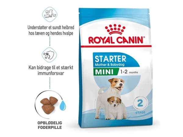 Royal Canin Mini Starter tørfoder til hund og hvalp - 4 kg