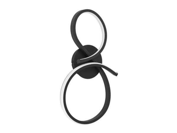 EGLO SERPINS vegglampe sort/hvit
