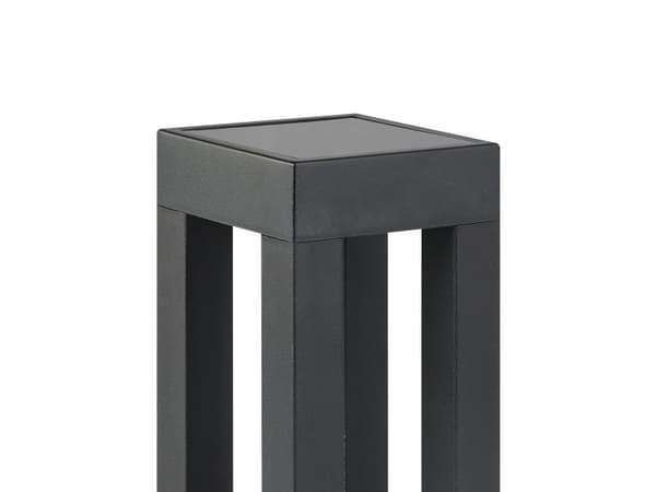 EGLO solcelle sort plast ramme på spyd