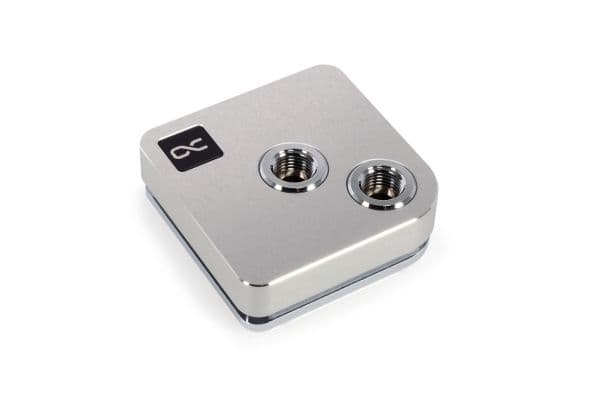 Alphacool 13444, Vannblokk, Sølv, Sølv, 1/4", 60 °C, 0,8 stang