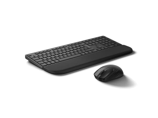 HP MULTI-DEVICE DUAL-MODE MOUSE AND KEYBOARD COMBO WITH PALM RES