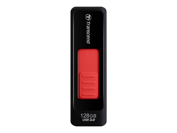 Transcend JetFlash 760 - USB flash-enhet - 128 GB - USB 3.0 - svart