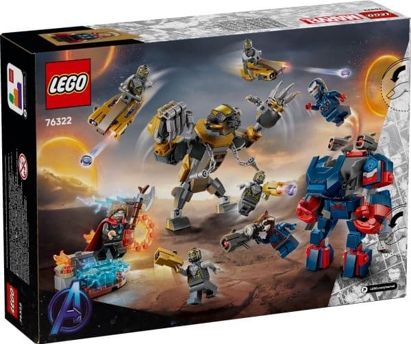 LEGO Super Heroes 76322 Avengers: Endgame Thor mod chitauri