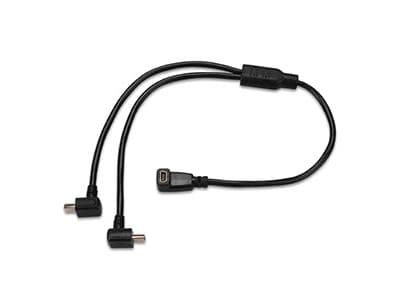 Garmin Split Adapter Cable - Strømsplitter - for Garmin PRO 550, PRO 70, TT 10, TT 15, TT 5; Alpha 100