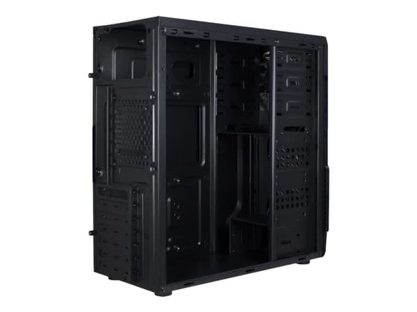 Inter-Tech B-42, Midi Tower, PC, Musta, ATX, mikro ATX, 15 cm, 35 cm
