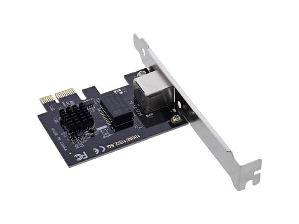InLine 51125T, Intern, Kabel, PCI Express, Ethernet, 2500 Mbit/s