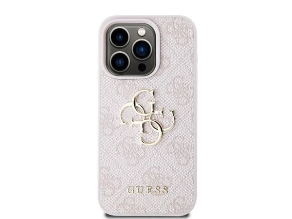 GUESS , Etui, Apple, Apple iPhone 15 Pro, 15,5 cm (6.1"), Rosa