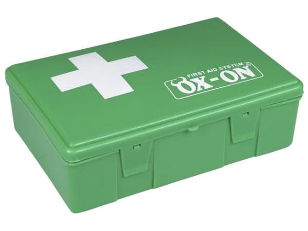 Førstehjælpskasse, First aid kit, grøn